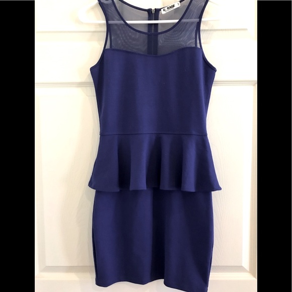 Garage Sleeveless Dress with sheer top - Picture 8 of 8